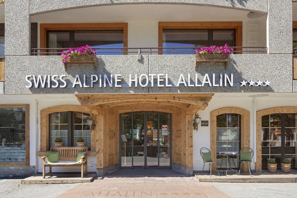 Swiss Alpine Hotel Allalin Zermatt Bagian luar foto