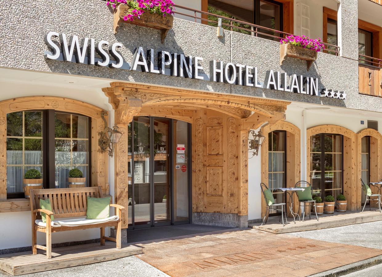 Swiss Alpine Hotel Allalin Zermatt Bagian luar foto
