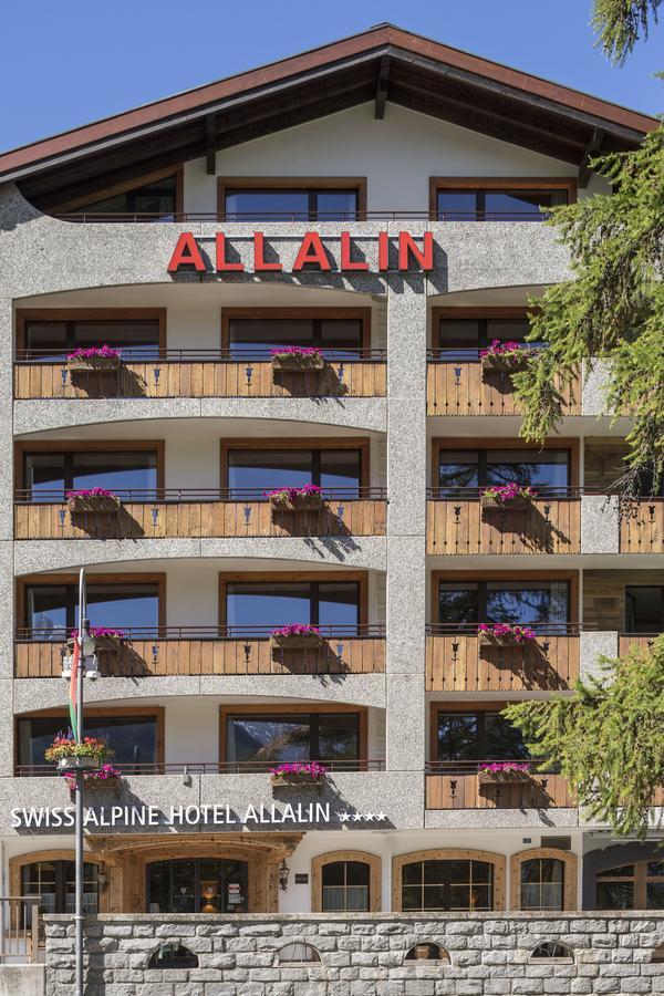 Swiss Alpine Hotel Allalin Zermatt Bagian luar foto